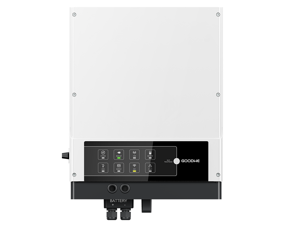 Biến tần hybrid GoodWe GW5048-EM mặt trước