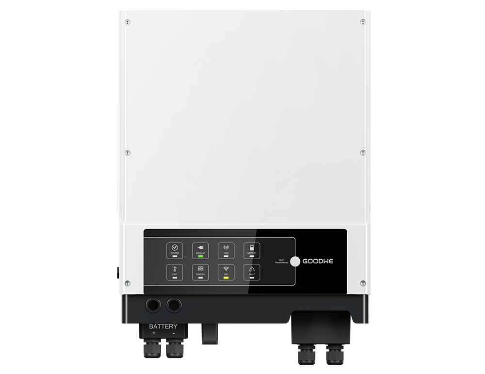 Biến tần AC-coupled retrofit GoodWe GW5000S-BP mặt trước