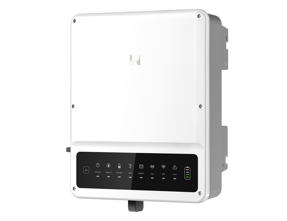 Biến tần hybrid GoodWe GW5000N-EH góc nghiêng phải