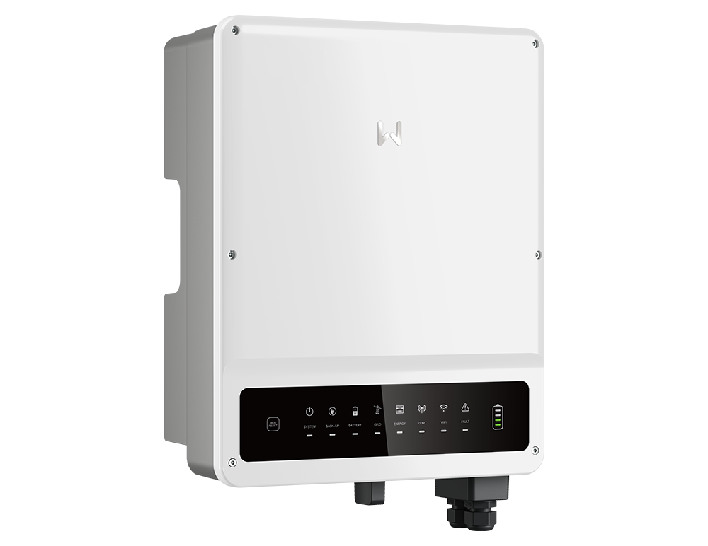 Biến tần AC-coupled GoodWe BT GW8K-BT – Góc nhìn chếch phải