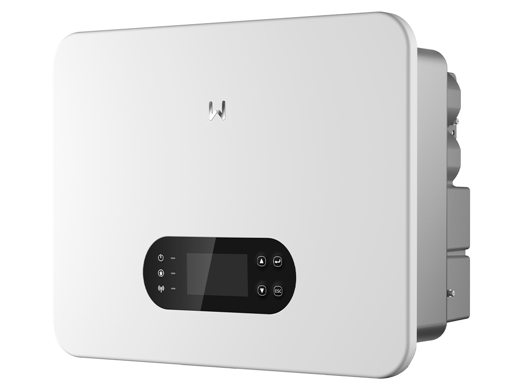 Biến tần hybrid GoodWe GW3600-ES-C10 góc nghiêng trái