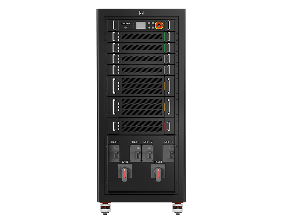Biến tần hybrid GoodWe GW50K06-ETC mặt trước