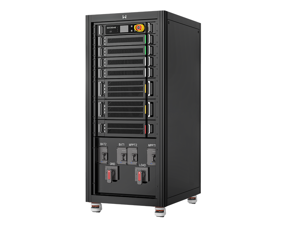 Biến tần hybrid GoodWe GW50K06-ETC góc nghiêng trái