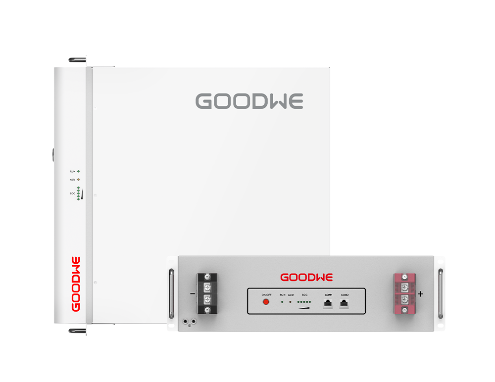 Pin lưu trữ áp thấp GoodWe Lynx A LX A5.0-10 – mặt trước bộ pin