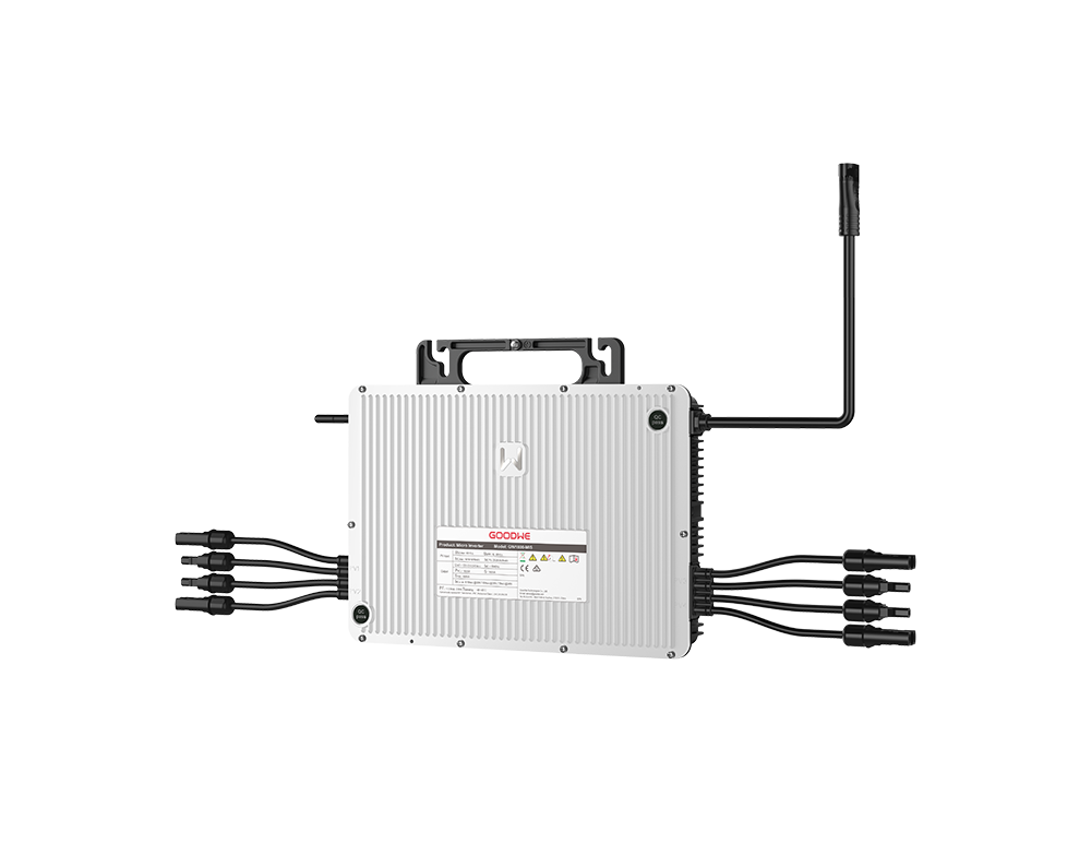 Bộ biến tần vi mô GoodWe GW1800-MIS góc nghiêng trái